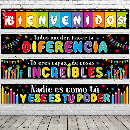 Bienvenidos Banner, 4 pack