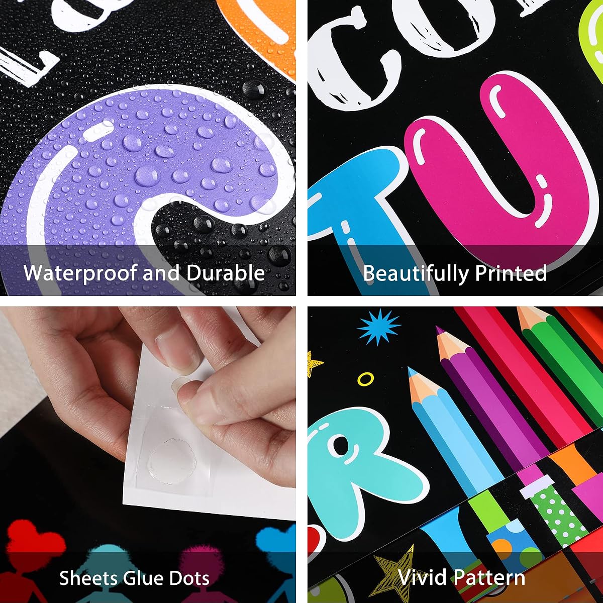 Bienvenidos Banner, 4 pack view 3