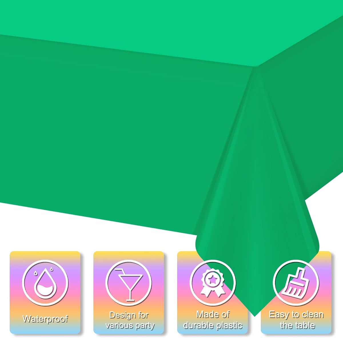 Cinco De Mayo Rectangle Tablecloth, 54 x 108 inch, 12 pack view 3