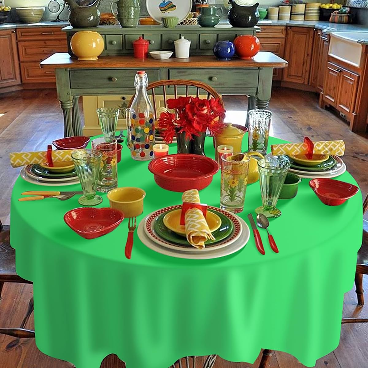 Cinco De Mayo Round Tablecloth, 84 inch round, 12 pack view 4