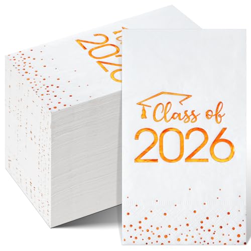 Class of 2026 Napkins Congrats, 100 pack