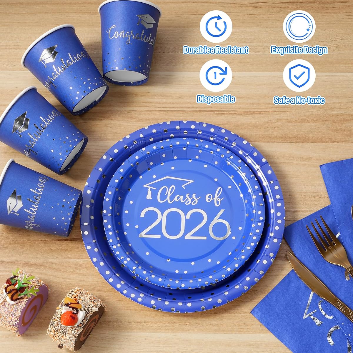 Class of 2026 Napkins L9PC, 350 pack view 3
