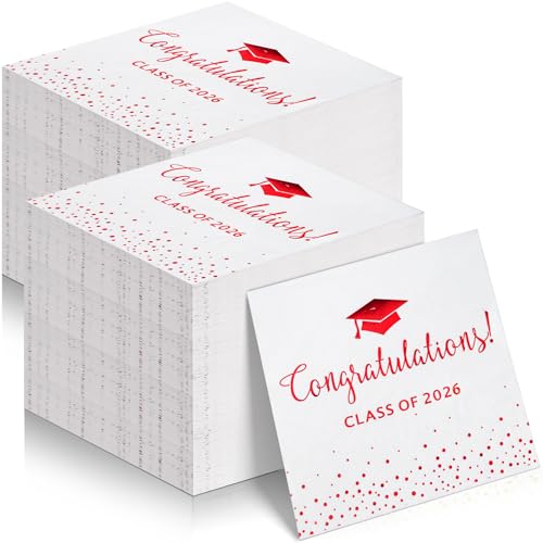 Class of 2026 Napkins NBC5, 200 pack