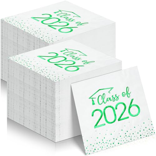 Class of 2026 Napkins Square, 200 pack