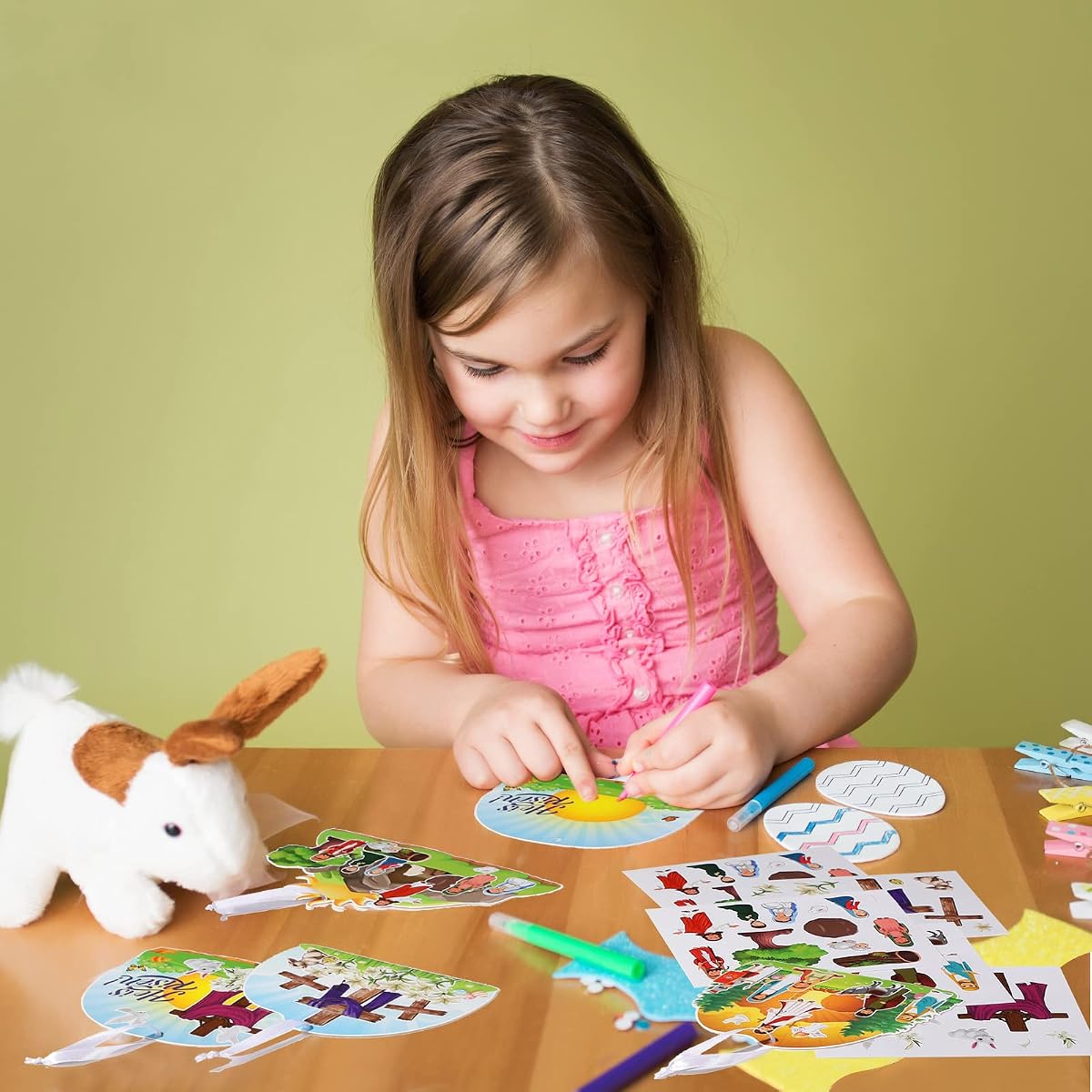 Easter Stickers, 128 pack view 4