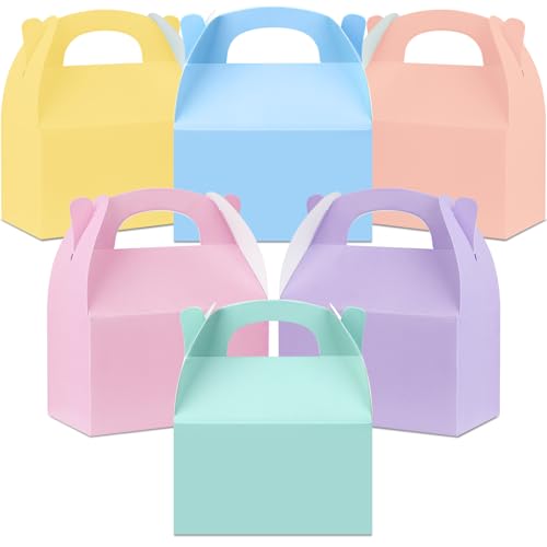 Pastel Favor Boxes, 24 pack