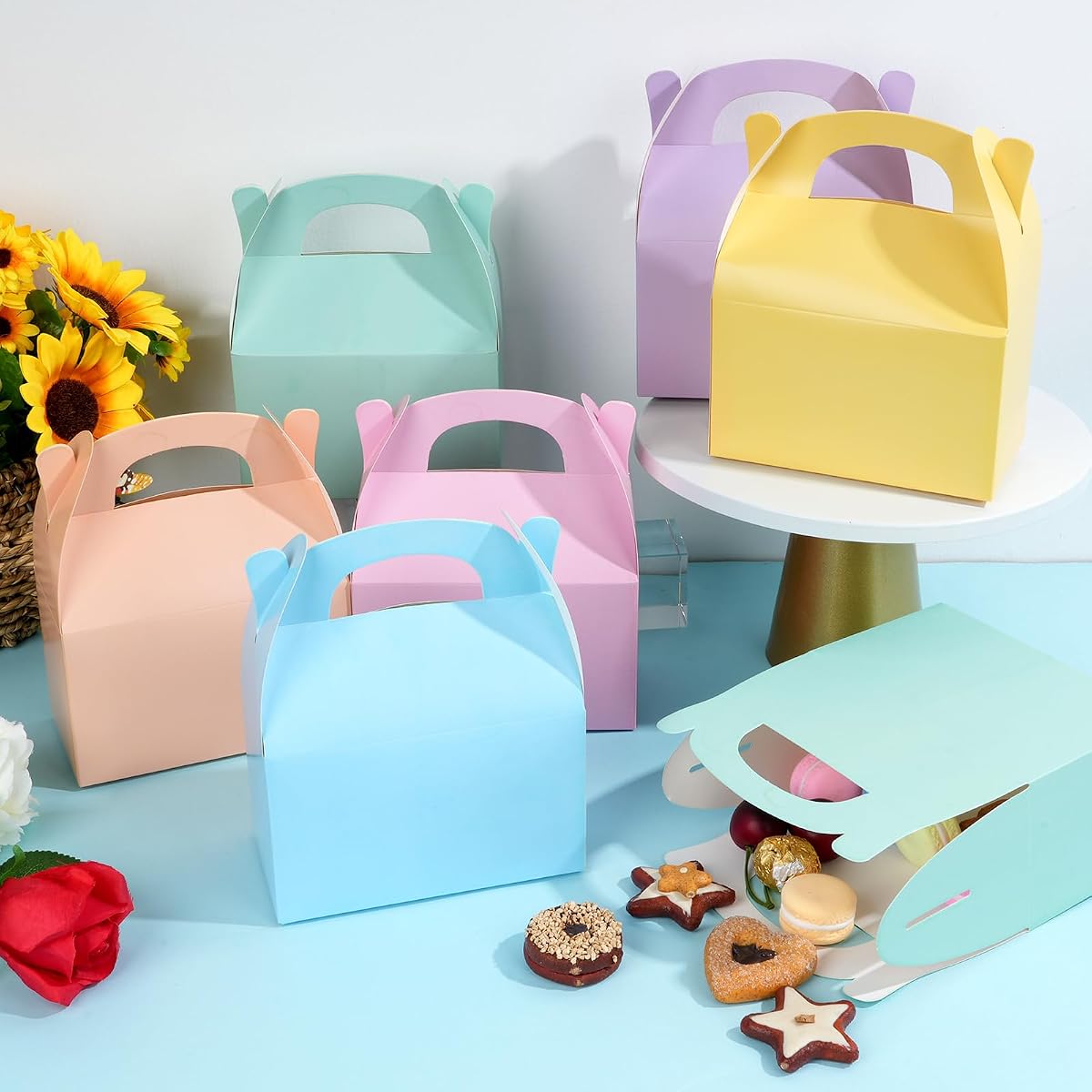 Pastel Favor Boxes, 24 pack view 4