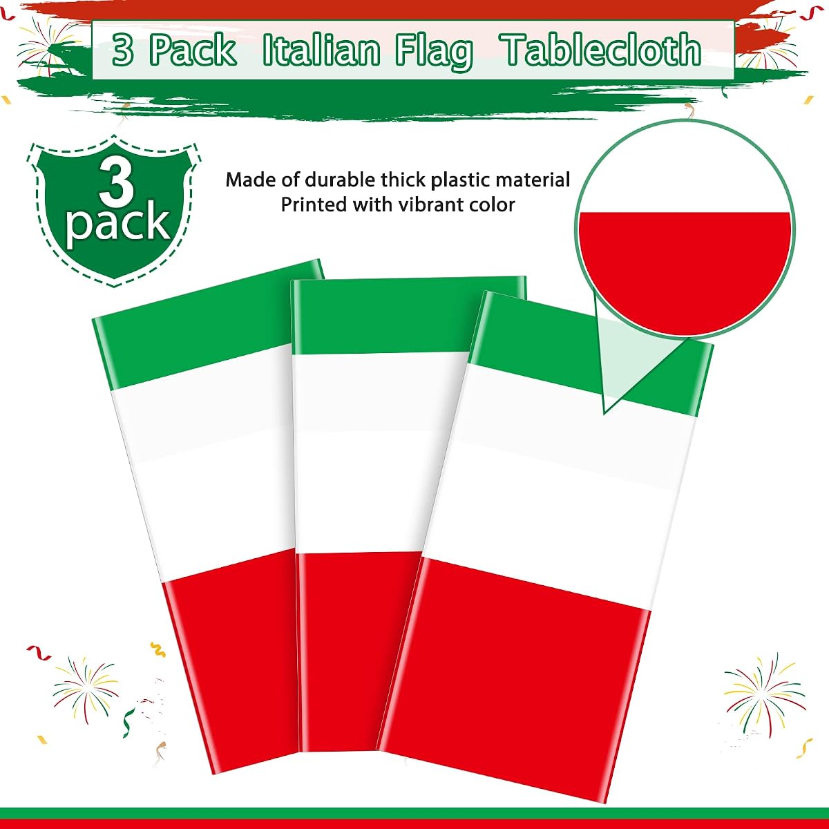 Rectangle Tablecloth, 54 x 108 inch, 3 pack view 4